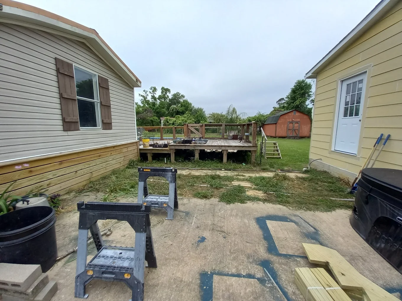 Deck Construction Project by First Shot Construction Orange TX